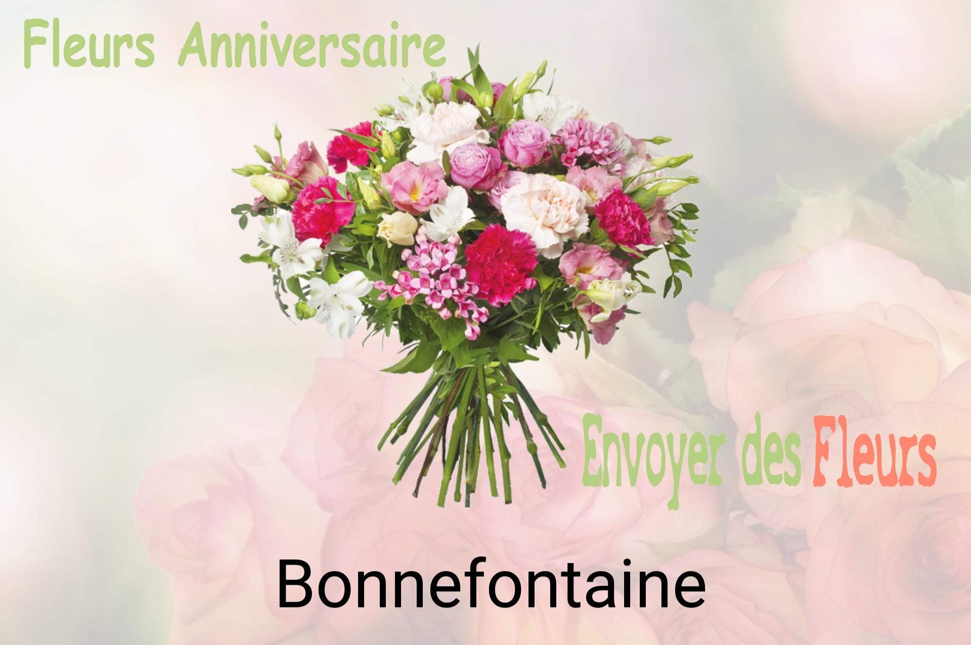 Bouquet de fleurs d’anniversaire livré à Bonnefontaine
